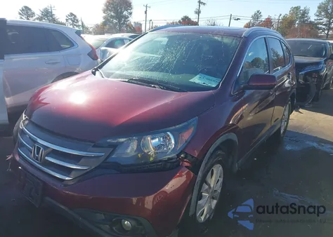 2014 Honda Cr-V Ex-L из США, поврежденный, VIN 5J6RM3H79EL007155